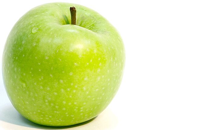 Հնդկացորենի սննդակարգում թույլատրված մթերքների ցանկը ներառում է խնձոր